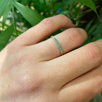 Recycled Revival Turquoise Wheat Band