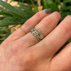 Vine and Flower 1920s Diamond Platinum Eternity Band