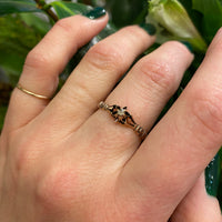 The Tiny Rectangular OMC Antique Diamond Ring