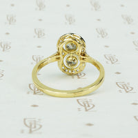 The Diamond Edwardian Infinity Ring