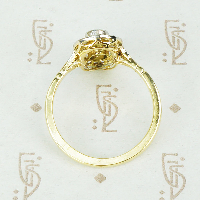 The Diamond Edwardian Infinity Ring