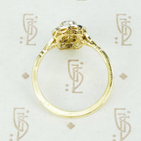 The Diamond Edwardian Infinity Ring
