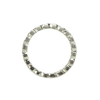 Unusual Vintage Platinum Diamond Eternity Band
