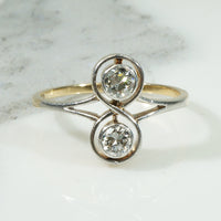 The Infinity Vintage Diamond Ring