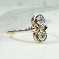 The Infinity Vintage Diamond Ring