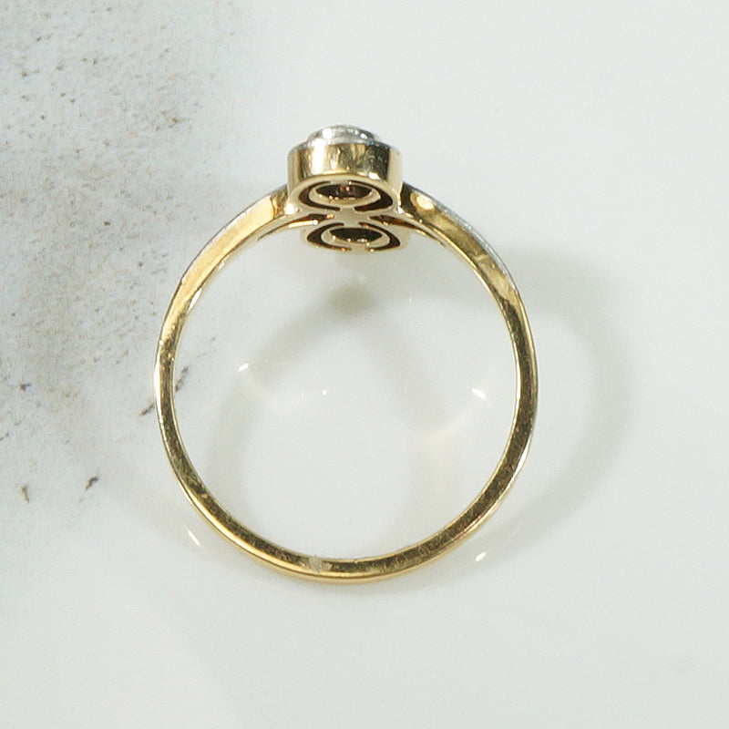 The Infinity Vintage Diamond Ring