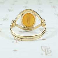 An Ancient Intaglio Ring Diana