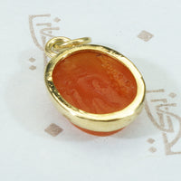 An Ancient Intaglio Fob: Commodus as a Lion