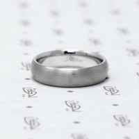 Timeless Half Round Comfort Fit Wedding Band