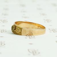 Signed Otsby and Barton Signet Pinky Ring