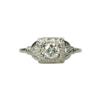 Vintage Deco Engagement Ring by Jabel
