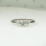 Lovely Jabel Diamond Engagement Ring