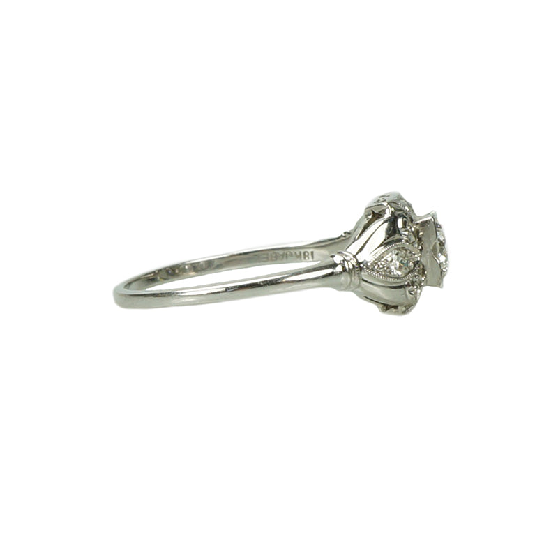 Vintage Deco Engagement Ring by Jabel