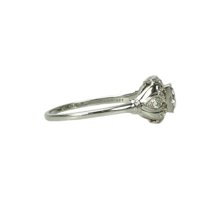 Vintage Deco Engagement Ring by Jabel