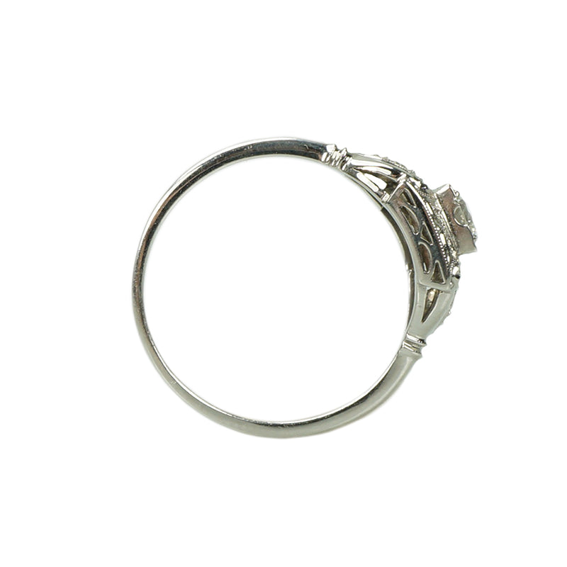 Vintage Deco Engagement Ring by Jabel