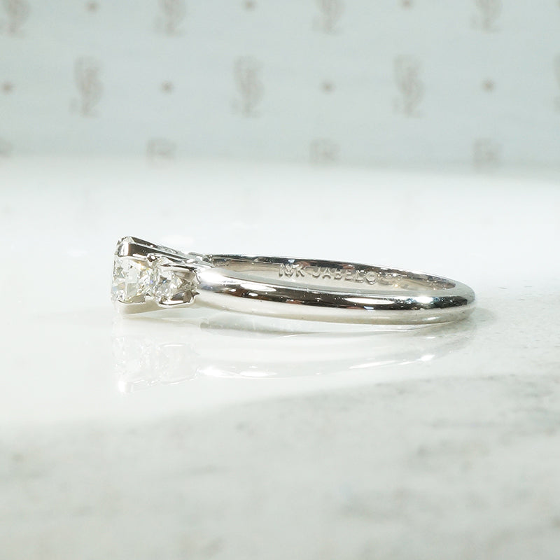Lovely Jabel Diamond Engagement Ring