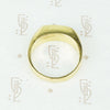 Classic Vintage Jade and Gold Band