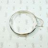 Child's Hinged Sterling Silver Bangle Bracelet