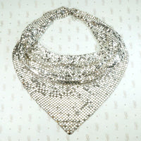 Dazzling Disco Mesh Bib Necklace