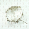 Elegant Mexican Sterling Silver Panel Bracelet