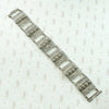 Bohemian Sterling Filigree Panel Bracelet