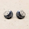 Siam Silver Earrings with Dancers Moon & Stars