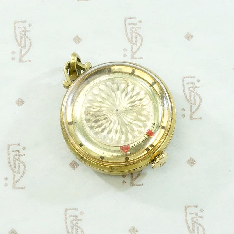 Mesmerizing Borel "Kaleidoscope Cocktail" Pendant Watch