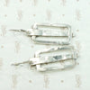Radical Sterling Silver New Wave Earrings