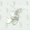 Silver Feather Earrings with Rock & Roll Vibes