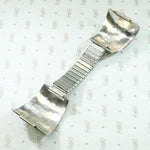 Expandable Watch Band in Silver with Stone Inlay