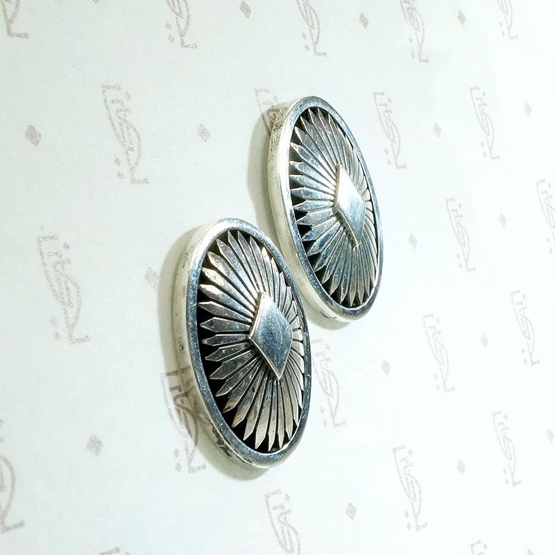 Exquisite Silver Shadowbox Earrings by R. Gee