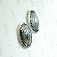 Exquisite Silver Shadowbox Earrings by R. Gee