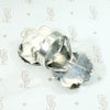 Icy Blue Turquoise & Silver Long Navajo Ring