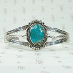 Classic Silver & Turquoise Cuff from Bell Trading Post