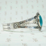 Classic Silver & Turquoise Cuff from Bell Trading Post