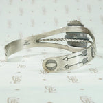 Classic Silver & Turquoise Cuff from Bell Trading Post