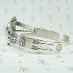 Classic Silver & Turquoise Cuff from Bell Trading Post