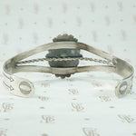Classic Silver & Turquoise Cuff from Bell Trading Post
