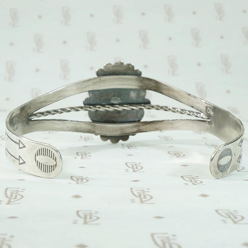 Classic Silver & Turquoise Cuff from Bell Trading Post