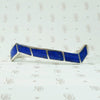 Lightning Bolt Cuff of Electrifying Lapis Inlay