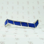 Lightning Bolt Cuff of Electrifying Lapis Inlay
