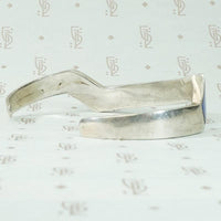 Lightning Bolt Cuff of Electrifying Lapis Inlay