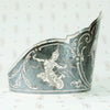 Incredible Siam Silver & Niello Erawan Elephant Cuff