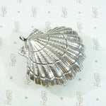 Sterling Scallop Shell Ornament by Topázio