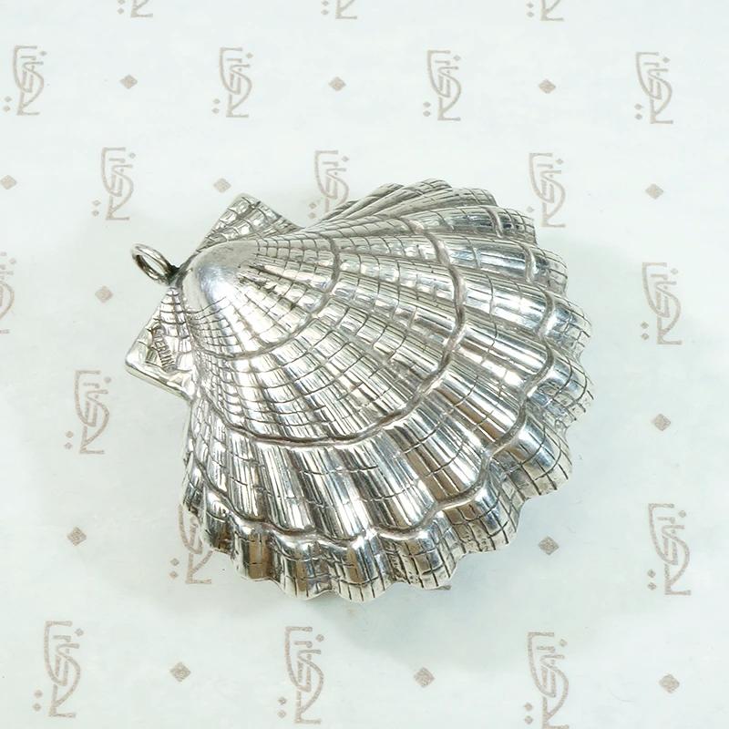 Sterling Scallop Shell Ornament by Topázio