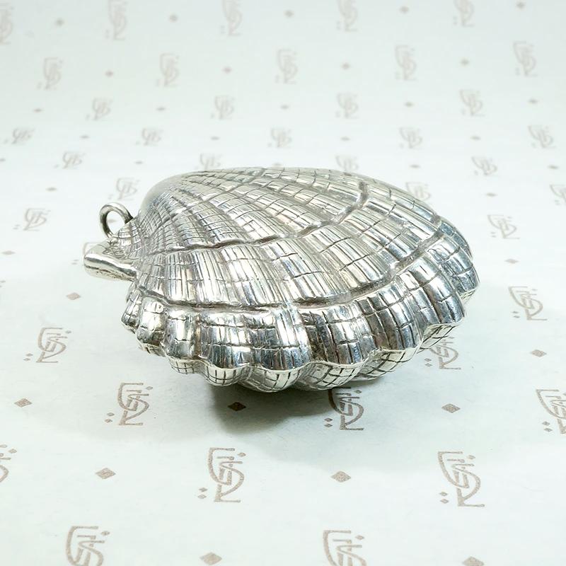 Sterling Scallop Shell Ornament by Topázio
