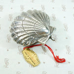 Sterling Scallop Shell Ornament by Topázio