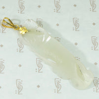 Lovely Jade Carving of a Swimming Fish