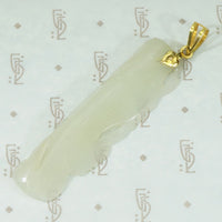 Lovely Jade Carving of a Swimming Fish