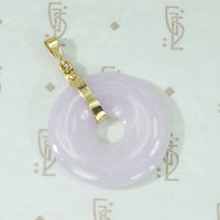 Translucent Lavender Jade Pendant